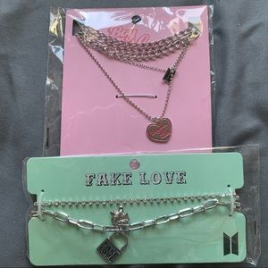 BTS necklace bundle